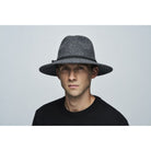 Canadian Hat, Frederk, Unisex, Fedora, Charcoal, Lifestyle image