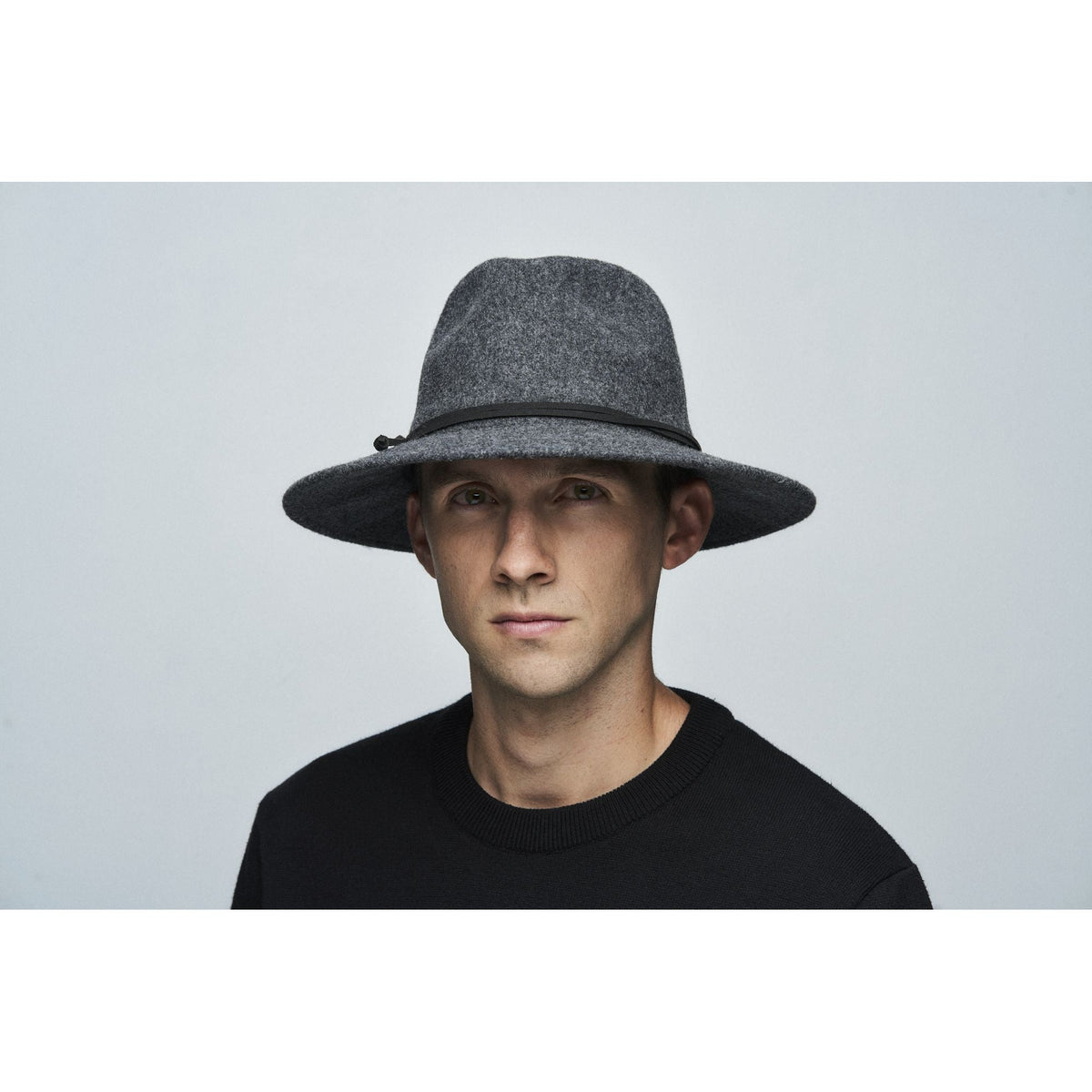 Canadian Hat, Frederk, Unisex, Fedora, Charcoal, Lifestyle image