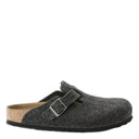 Birkenstock Boston Wool Anthracite, Regular Fit