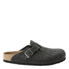 Birkenstock Boston Wool Anthracite, Regular Fit - Shoetopia Footwear