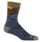 Darn Tough Men's Chasing Waterfalls Micro Crew Lightweight with Cushion - Shoetopia Footwear