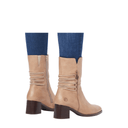 Remonte, D0V71, Women's, Boot, Cream, Lifestyle image