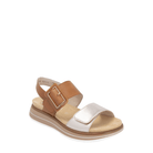 Remonte, D1J53, Women's, Sandal, Tan, Angled view