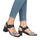 Remonte, D1K51, Women's, Sandal, Black, Lifestyle image