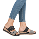 Remonte, D6463, Women's, Sandal, Black, Lifestyle image