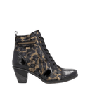 Remonte, D8797, Women's, Boot, Black Multi, Side view