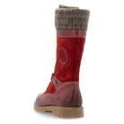 Remonte, D9380, Women's, Boot, Red, Rear view
