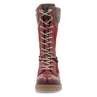 Remonte, D9380, Women's, Boot, Red, Front view