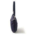 Baggallini, Modern Everywhere Half Moon Crossbody, Half Moon Bag, French Navy, Side view