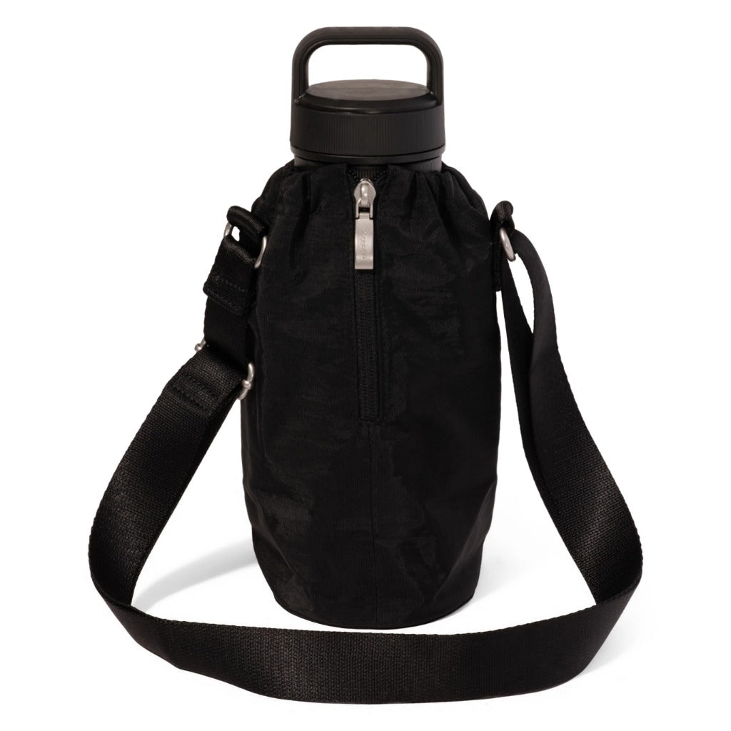 Baggallini, Everyday Water Bottle Crossbody, Crossbody Bag, Black, Rear view