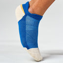 Feetures, Elite Max Cushion No Show Tab, Unisex, Sock, Rally Blue, Angled view