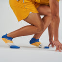 Feetures, Elite Ultra-Light Cushion No Show Tab, Unisex, Sock, Rally Blue, Angled view
