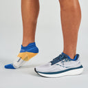Feetures, Elite Ultra-Light Cushion No Show Tab, Unisex, Sock, Rally Blue, Angled view