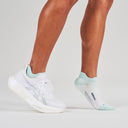 Feetures, Elite Ultra-Light Cushion No Show Tab, Unisex, Sock, Supine Sage, Angled view