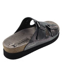 Mephisto, Hester, Women's, Mule, Metallic Grey, Rear view