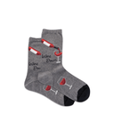 Hotsox Women's Graphic Sock - Wine Down - Shoetopia Footwear