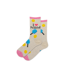 HOTSOX WOMEN'S GRAPHIC SOCK - PICKLEBALL CREW - Shoetopia Footwear