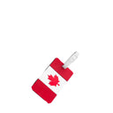 Travelon Rubberized Luggage Tag - Canadian Flag