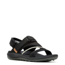 Merrell, Terran 4 Backstrap, Women's, Sandal, Black, Angled view