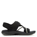 Merrell, Terran 4 Backstrap, Women's, Sandal, Black, Medial side view