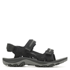 Merrell, Huntington LTR Convert WP, Men's, Sandal, Black, Side view