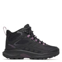 Merrell, Speed Strike Mid WP, Women's, Hiking Shoe, Black, Side view