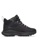Merrell, Speed Strike Mid WP, Women's, Hiking Shoe, Black, Medial side view
