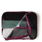 Baggallini, Medium Compression Packing Cube, Packing Cube, Eggplant, Interior view