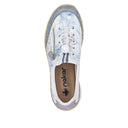 Shoetopia, Rieker, N42K6-90, women’s casual slip-on shoe, multi-colour, Top view