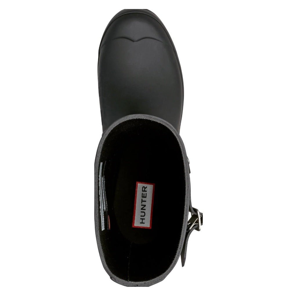 Hunter Original Short Boot - Black - Shoetopia Footwear