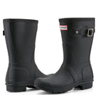 Hunter Original Short Boot - Black - Shoetopia Footwear