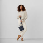 Baggallini, Modern Everywhere Pocket, Crossbody Bag, French Navy, Lifestyle image