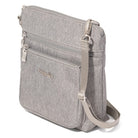 Baggallini, Modern Everywhere Pocket, Crossbody Bag, Stone Heritage, Angled view