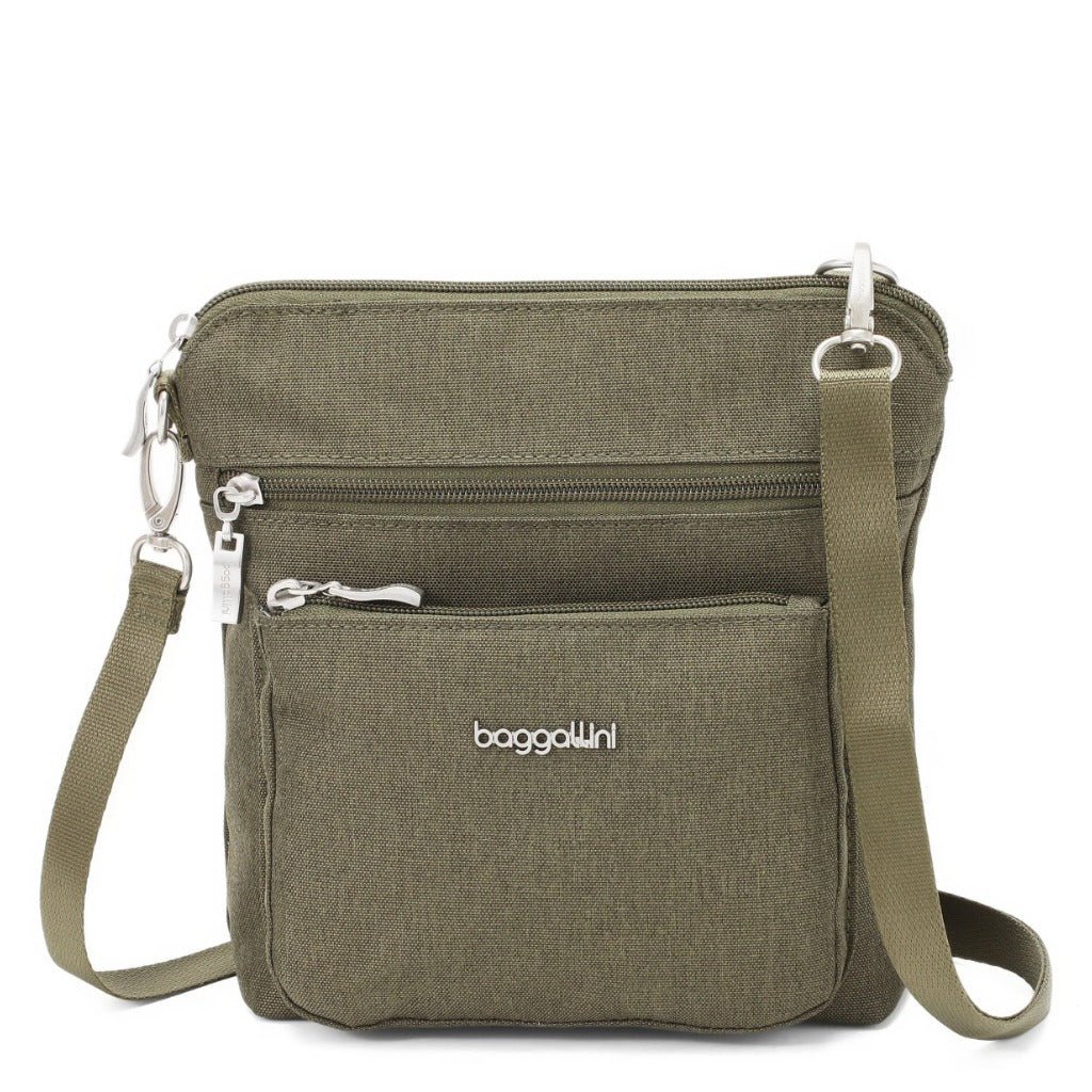 Baggallini Modern Everywhere Pocket - Olive Heritage - Shoetopia Footwear