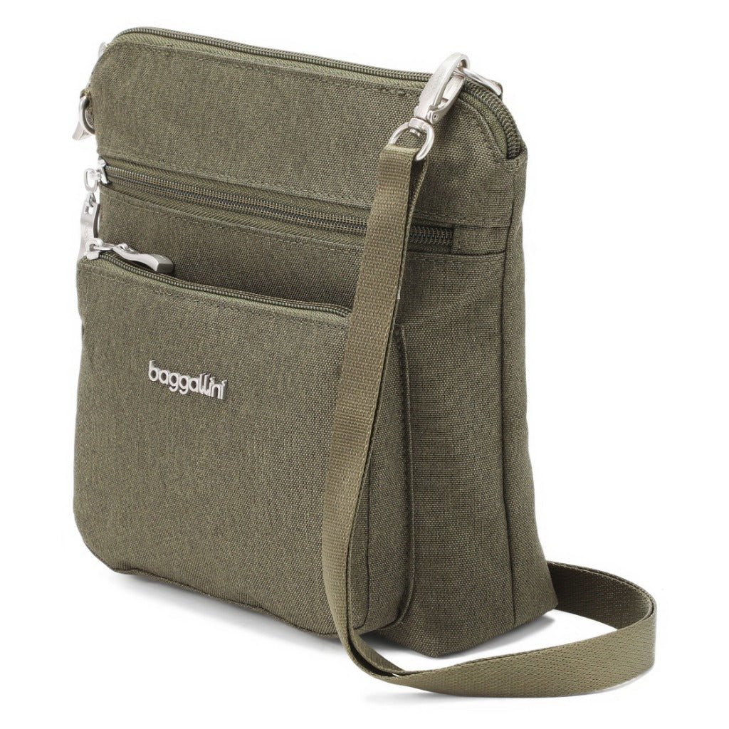 Baggallini Modern Everywhere Pocket - Olive Heritage - Shoetopia Footwear