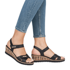 Remonte, R6266, Women's, Sandal, Black, Lifestyle image