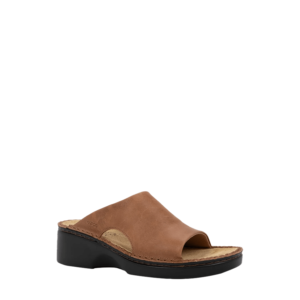 Naot Rome Women’s Slip-On Sandal – Padded Cork Footbed Comfort Sandal ...