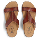 Taos, Slide Show, Women's, Sandal, Cognac, Top view