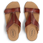 Taos, Slide Show, Women's, Sandal, Cognac, Top view
