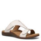 Taos, Slide Show, Women's, Sandal, White, Angled view