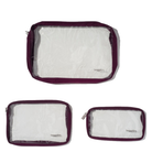 Baggallini Clear Toiletry Pouches - Shoetopia Footwear