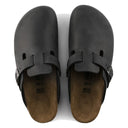 Birkenstock, Boston, Unisex, Clog, Black, Top view