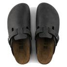 Birkenstock, Boston, Unisex, Clog, Black, Top view