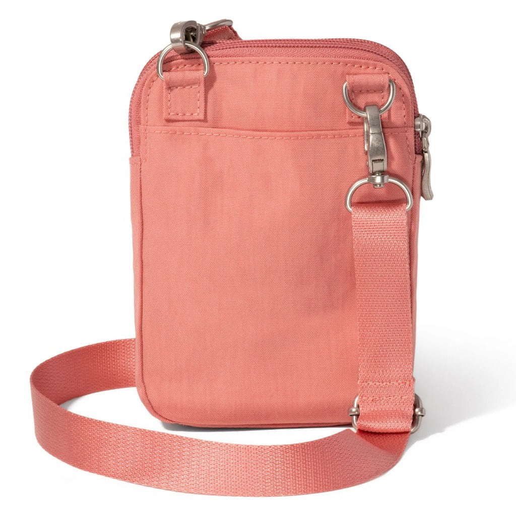 Baggallini, Modern Everywhere Take Two RFID Crossbody, Crossbody Bag, Terracotta, Rear view