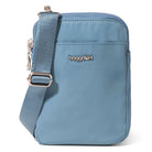 Baggallini, Modern Everywhere Take Two RFID Crossbody, Crossbody Bag, Cornflower Twill, Front view