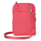 Baggallini, True Classic Take Two RFID Crossbody, Crossbody Bag, Flamingo, Rear view