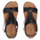Taos, The Show, Women's, Sandal, Black, Top view
