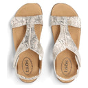 Taos, The Show, Women's, Sandal, Brown Snake, Top view