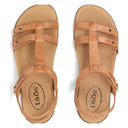 Taos, Trophy 2, Women's, Sandal, Honey, Top view