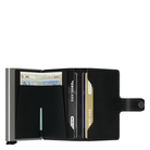 Secrid, Miniwallet Original, Wallet, Black, Open view